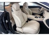 2018 Mercedes-Benz S AMG S63 Coupe designo Porcelain/Deep Sea Blue Interior