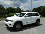 2018 Bright White Jeep Grand Cherokee Limited #129018021