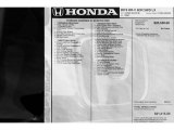 2019 Honda HR-V LX Window Sticker