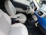 2018 Fiat 500 Pop Cabrio Nero (Black) Interior
