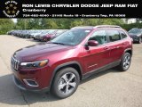 2019 Velvet Red Pearl Jeep Cherokee Limited 4x4 #129051381