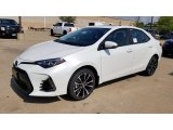 2019 Blizzard White Pearl Toyota Corolla XSE #129070809