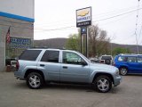 2006 Silver Blue Metallic Chevrolet TrailBlazer LS 4x4 #12843477