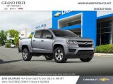 2018 Silver Ice Metallic Chevrolet Colorado WT Crew Cab 4x4 #129070570