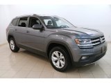 2018 Platinum Gray Metallic Volkswagen Atlas SE 4Motion #129093547