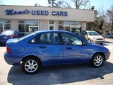 2005 French Blue Metallic Ford Focus ZX4 SE Sedan #12857569