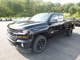 2019 Black Chevrolet Silverado LD LT Z71 Double Cab 4x4 Midnight Edition #129118505