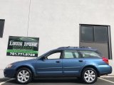 2007 Newport Blue Pearl Subaru Outback 2.5i Wagon #129144727