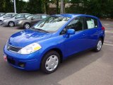 2009 Blue Metallic Nissan Versa 1.8 S Hatchback #12856465