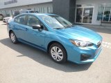 2019 Island Blue Pearl Subaru Impreza 2.0i 4-Door #129144681