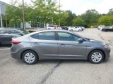 Galactic Gray Hyundai Elantra in 2018