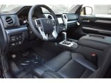 2019 Toyota Tundra Platinum CrewMax 4x4 Black Interior