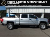 2019 Silver Ice Metallic Chevrolet Silverado 3500HD Work Truck Crew Cab 4x4 #129186528