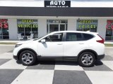 2017 White Diamond Pearl Honda CR-V EX-L #129209090