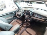2019 Mini Convertible Cooper S Carbon Black Lounge Leather Interior