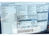 2018 BMW 3 Series 330i Sedan Window Sticker
