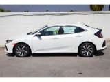 White Orchid Pearl Honda Civic in 2018