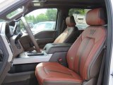 2019 Ford F250 Super Duty King Ranch Crew Cab 4x4 King Ranch Java Interior