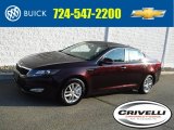 2013 Dark Cherry Pearl Metallic Kia Optima LX #129230503