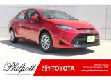 2019 Barcelona Red Metallic Toyota Corolla LE #129230437