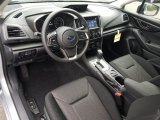 2019 Subaru Impreza 2.0i Premium 4-Door Black Interior