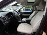 2018 Ford Explorer Platinum 4WD Medium Soft Ceramic Interior