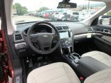 2018 Ford Explorer Platinum 4WD Medium Soft Ceramic Interior