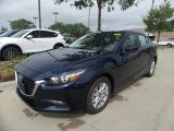 2018 Deep Crystal Blue Mica Mazda MAZDA3 Sport 4 Door #129293409