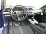 2018 Honda Civic LX Sedan Black Interior