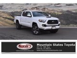 2018 Super White Toyota Tacoma TRD Sport Double Cab 4x4 #129293161