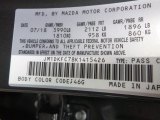 2019 CX-3 Color Code for Machine Gray Metallic - Color Code: 46G