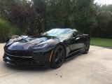 Black Chevrolet Corvette in 2016