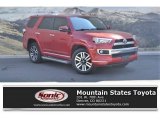 2016 Barcelona Red Metallic Toyota 4Runner Limited 4x4 #129311162