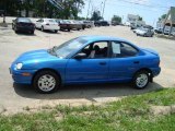 1998 Intense Blue Pearl Dodge Neon Highline Sedan #12937840