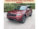 2019 Velvet Red Pearl Jeep Grand Cherokee Limited 4x4 #129419617