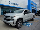 2019 Silver Ice Metallic Chevrolet Silverado 1500 RST Crew Cab 4WD #129419658