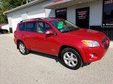 Barcelona Red Metallic Toyota RAV4 in 2009