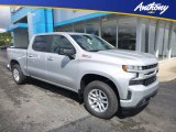 2019 Silver Ice Metallic Chevrolet Silverado 1500 RST Crew Cab 4WD #129439608