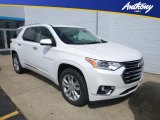 2019 Pearl White Chevrolet Traverse High Country AWD #129439605