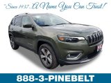2019 Olive Green Pearl Jeep Cherokee Limited 4x4 #129439349