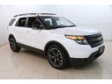 2015 White Platinum Ford Explorer Sport 4WD #129439550