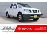 2012 Avalanche White Nissan Frontier S Crew Cab #129439455