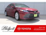 2018 Ruby Flare Pearl Toyota Camry XLE #129461806