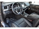 2019 Toyota Highlander Limited AWD Black Interior