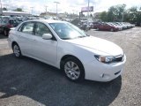 2010 Satin White Pearl Subaru Impreza 2.5i Sedan #129461951