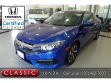 2016 Aegean Blue Metallic Honda Civic LX-P Coupe #129461942