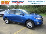 2019 Kinetic Blue Metallic Chevrolet Equinox LT AWD #129496002