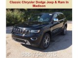 2019 Diamond Black Crystal Pearl Jeep Grand Cherokee Limited 4x4 #129496171