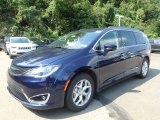 2019 Jazz Blue Pearl Chrysler Pacifica Touring Plus #129496120