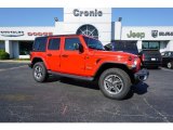 2018 Firecracker Red Jeep Wrangler Unlimited Sahara 4x4 #129496070